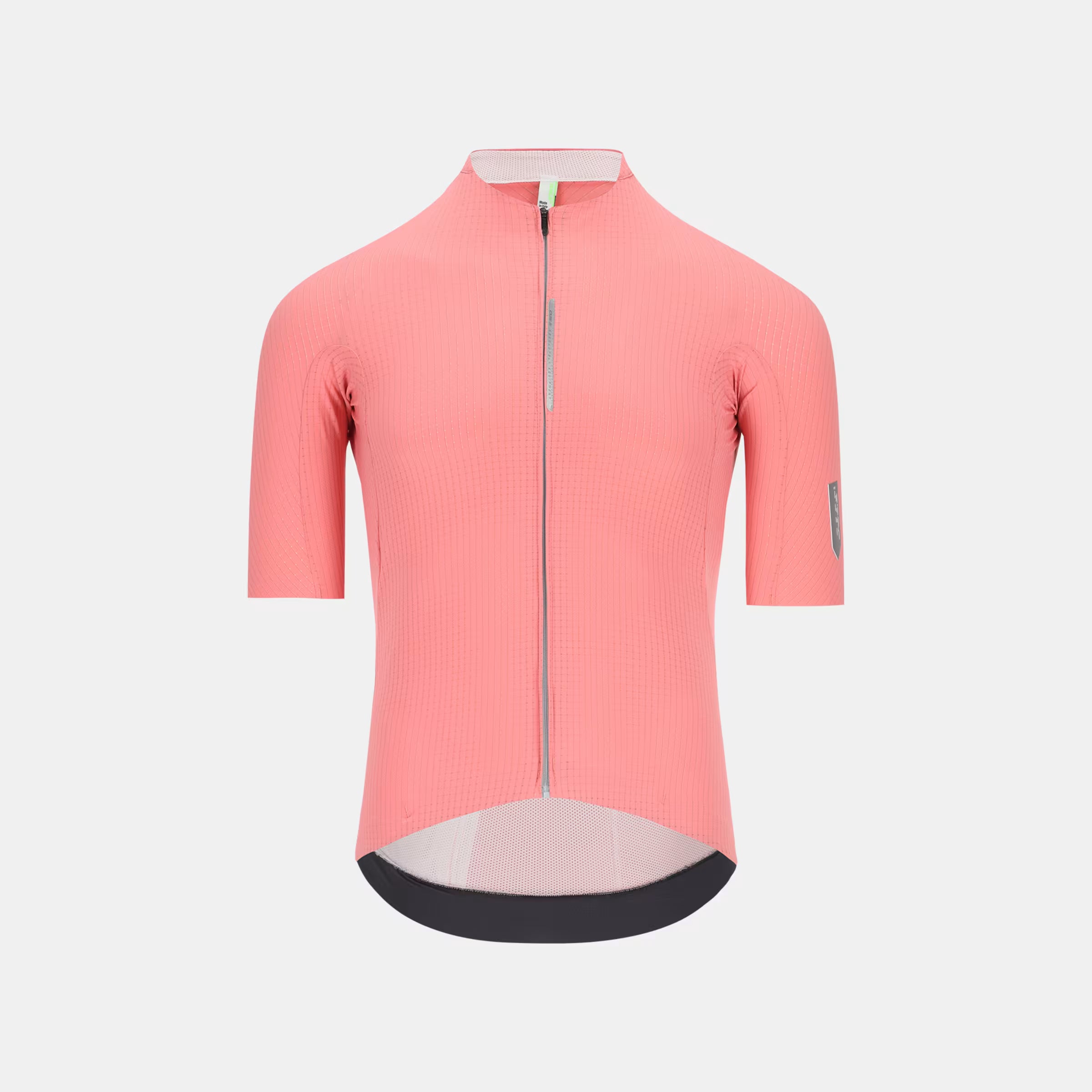 Q36.5 Dottore Pro Jersey - Men's - Giro Pink front view with full zip and short sleeves in aerodynamic fit