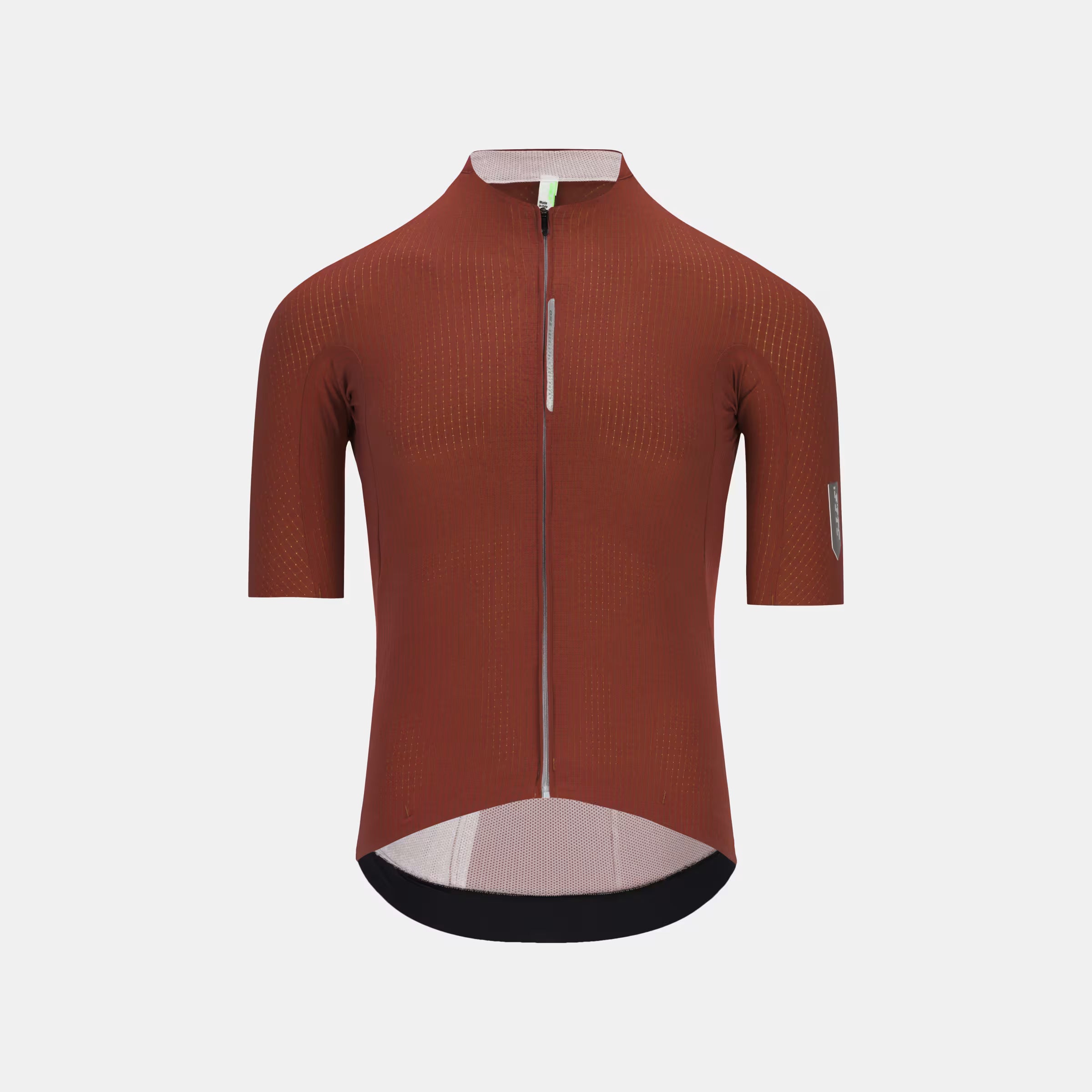 Q36.5 Dottore Pro Jersey - Men's - Rust Red with 3D fast-drying fabric and minimal seams for aerodynamic performance
