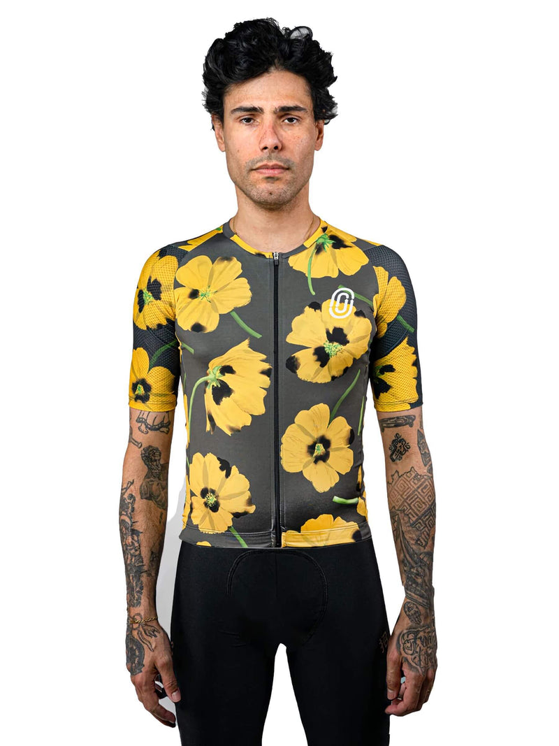 Ostroy Yellow Poppies Jersey - Men&