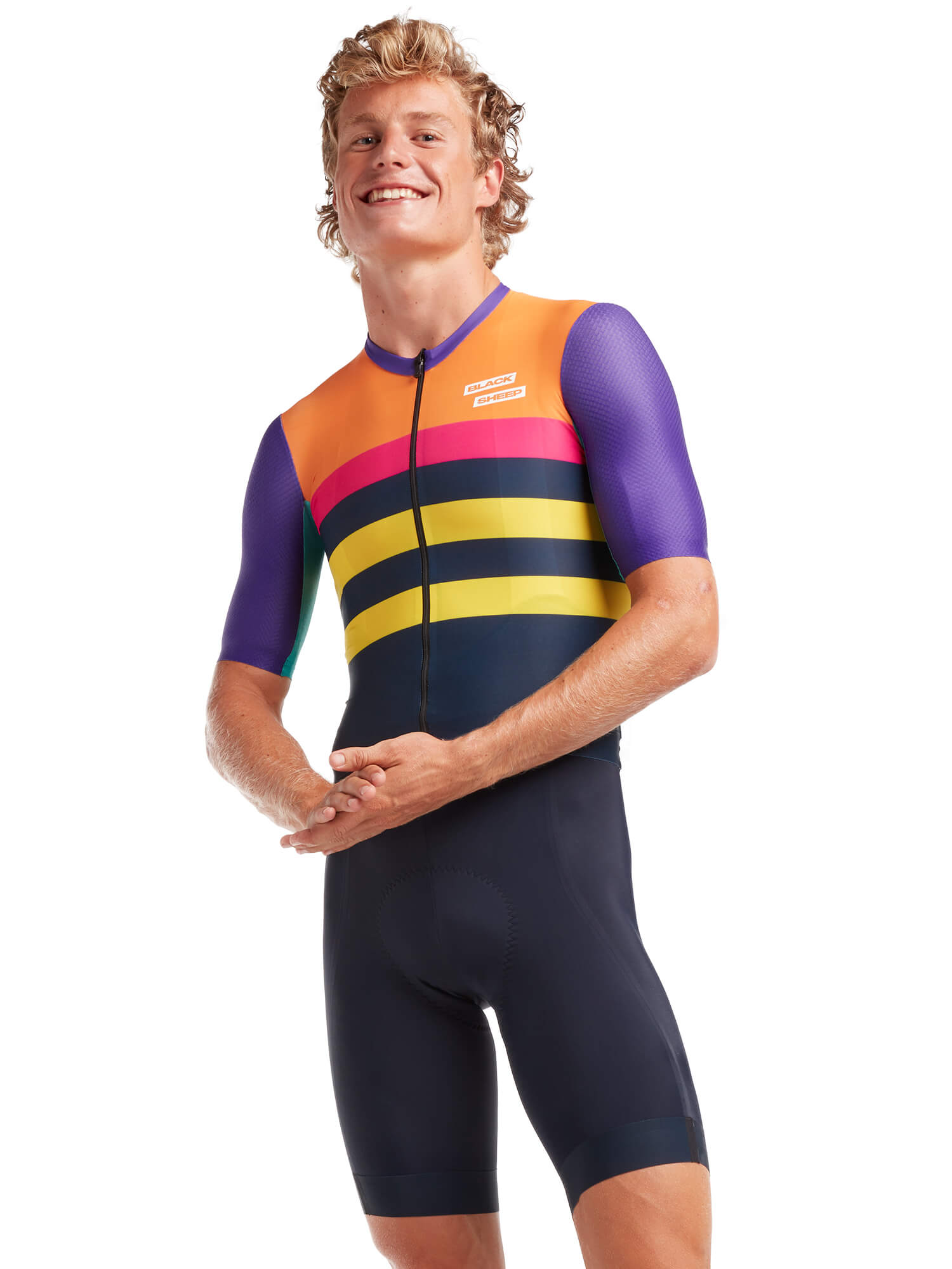 Black Sheep Cycling Men's Racing Aero Jersey - Classics Paris Roubaix