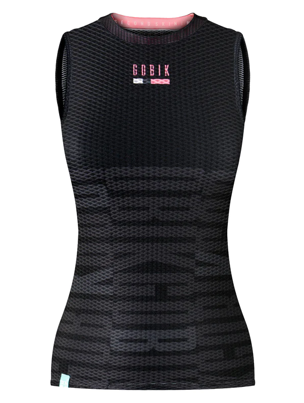 GOBIK Women's Second Skin Black Rose Base Layer