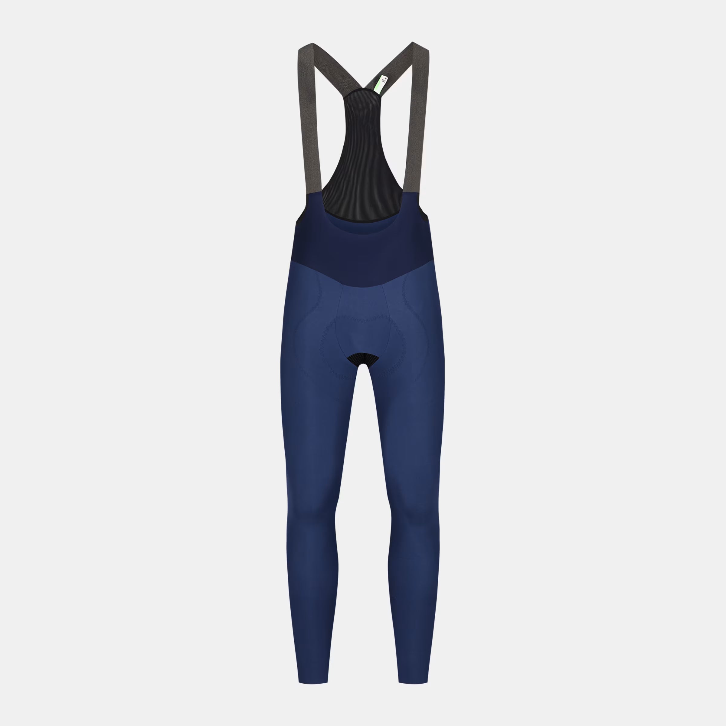 Q36.5 Dottore Termico Bib Tights - Men's - Navy Blue with breathable mesh straps and ergonomic fit for cycling performance