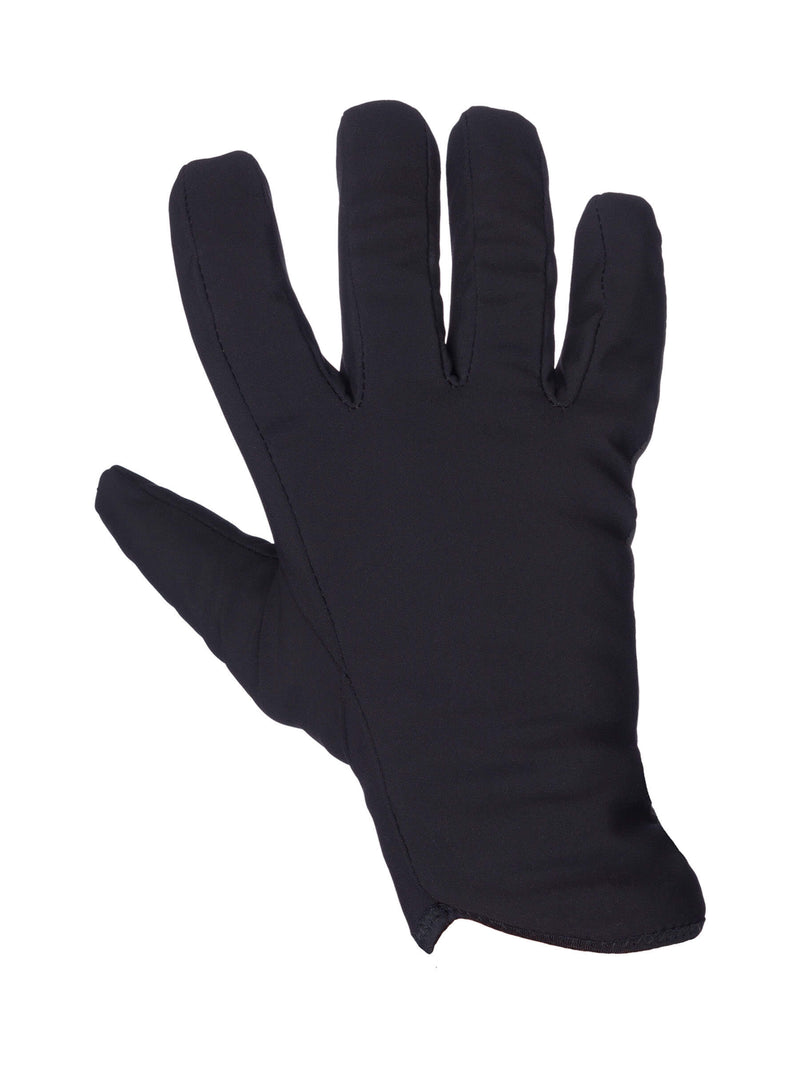 Q36.5 Black Winter insulated cycling glove with a fleecy interior and moisture-wicking feature.