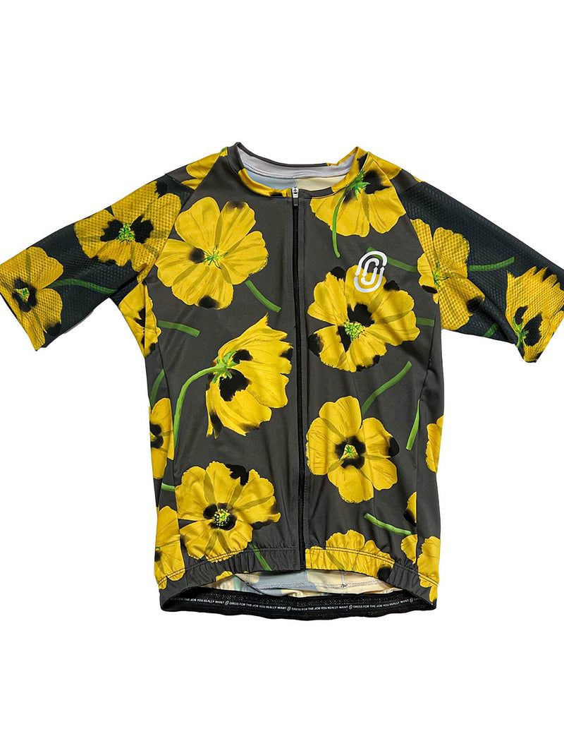 Ostroy Yellow Poppies Jersey - Women&