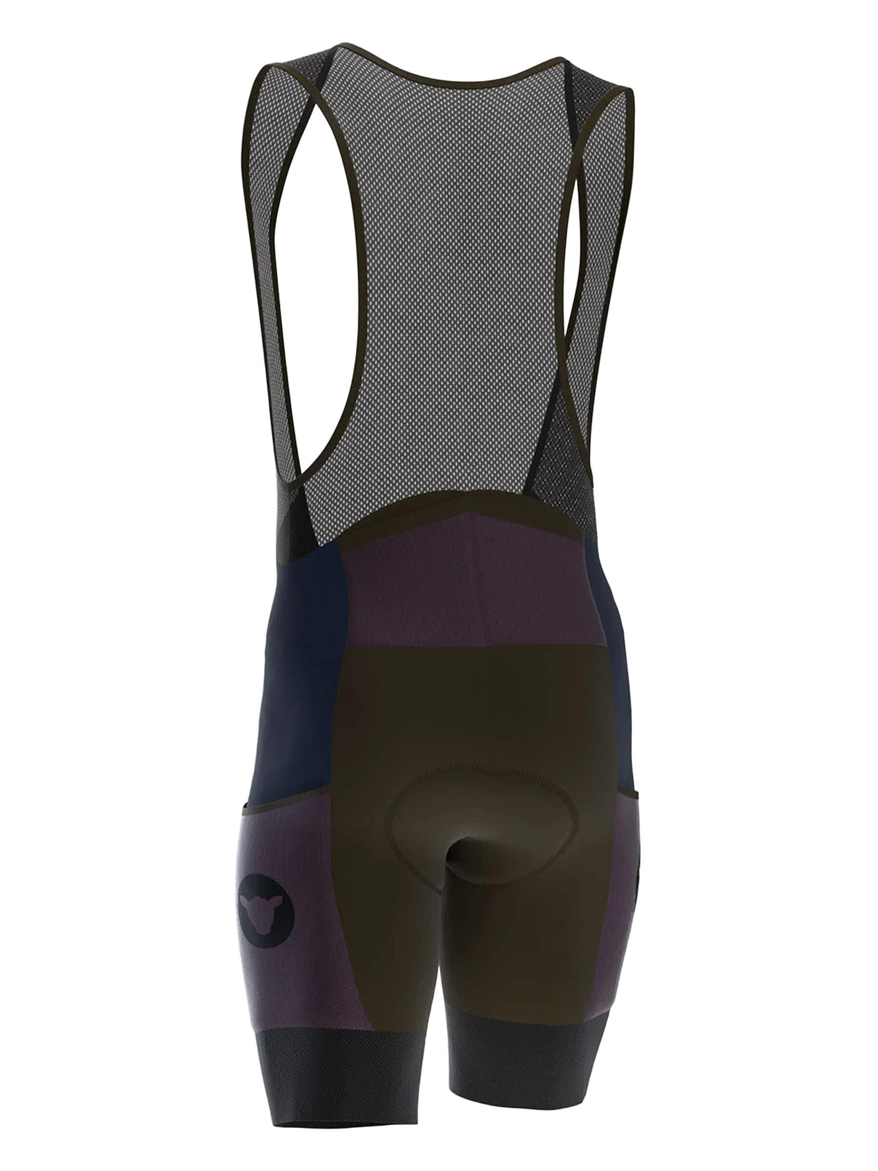 Black Sheep Cycling ADV Cargo Bib Shorts - Men's with mesh upper and padded seat for cycling comfort and durability