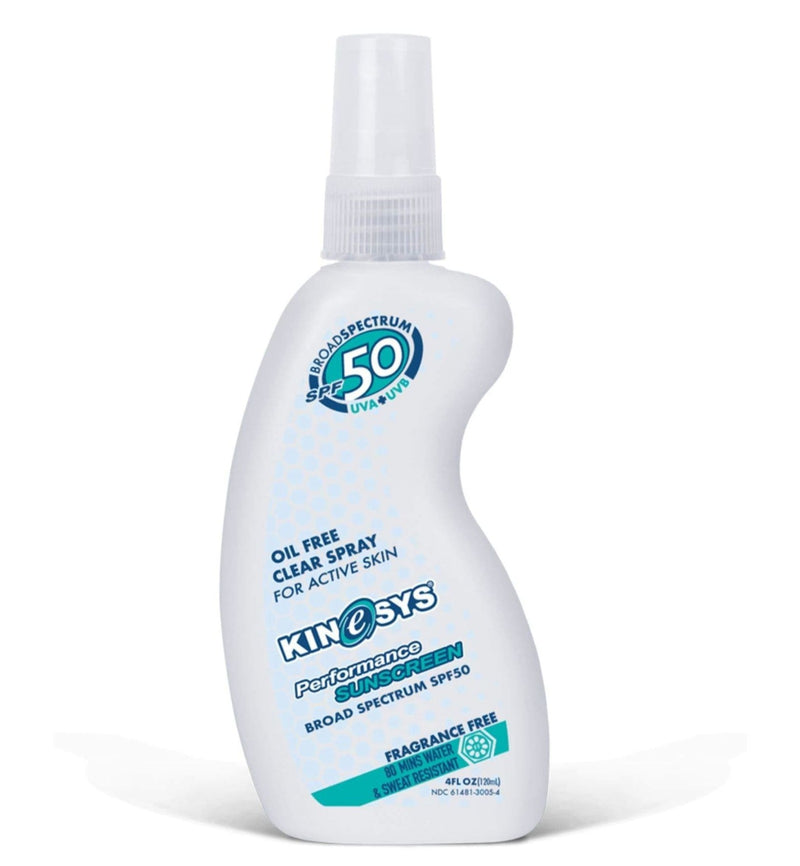 KINeSYS SPF50 Fragrance-Free Spray Sunscreen 120ml