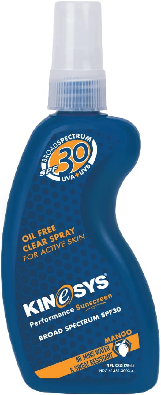 KINeSYS SPF30 Mango Spray Sunscreen 120ml