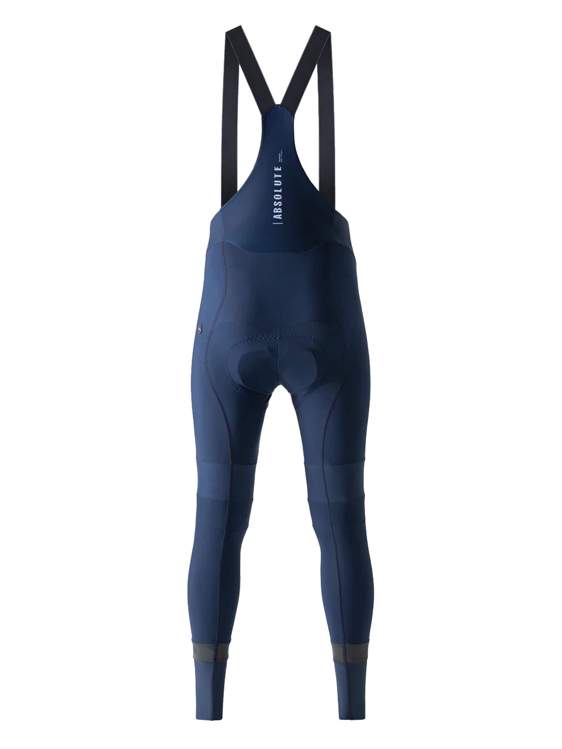 Men's GOBIK Absolute 6.0 Bib Tights in neptune blue: Full-length cycling tights with ergonomic padding and shoulder straps.