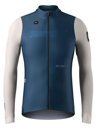 Men's Superhyder jersey with eVent® DVstretch™ for weather protection in navy.