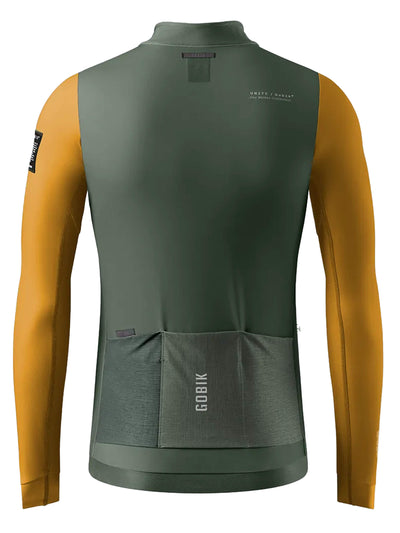 Men's Superhyder Fowler jersey back, featuring eVent® membrane and reflective elements for safety and performance.