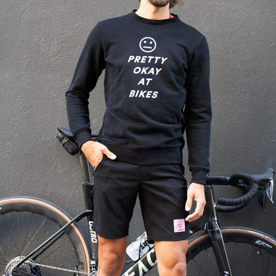 Ostroy Pretty Okay at Bikes Sweatshirt - Unisex