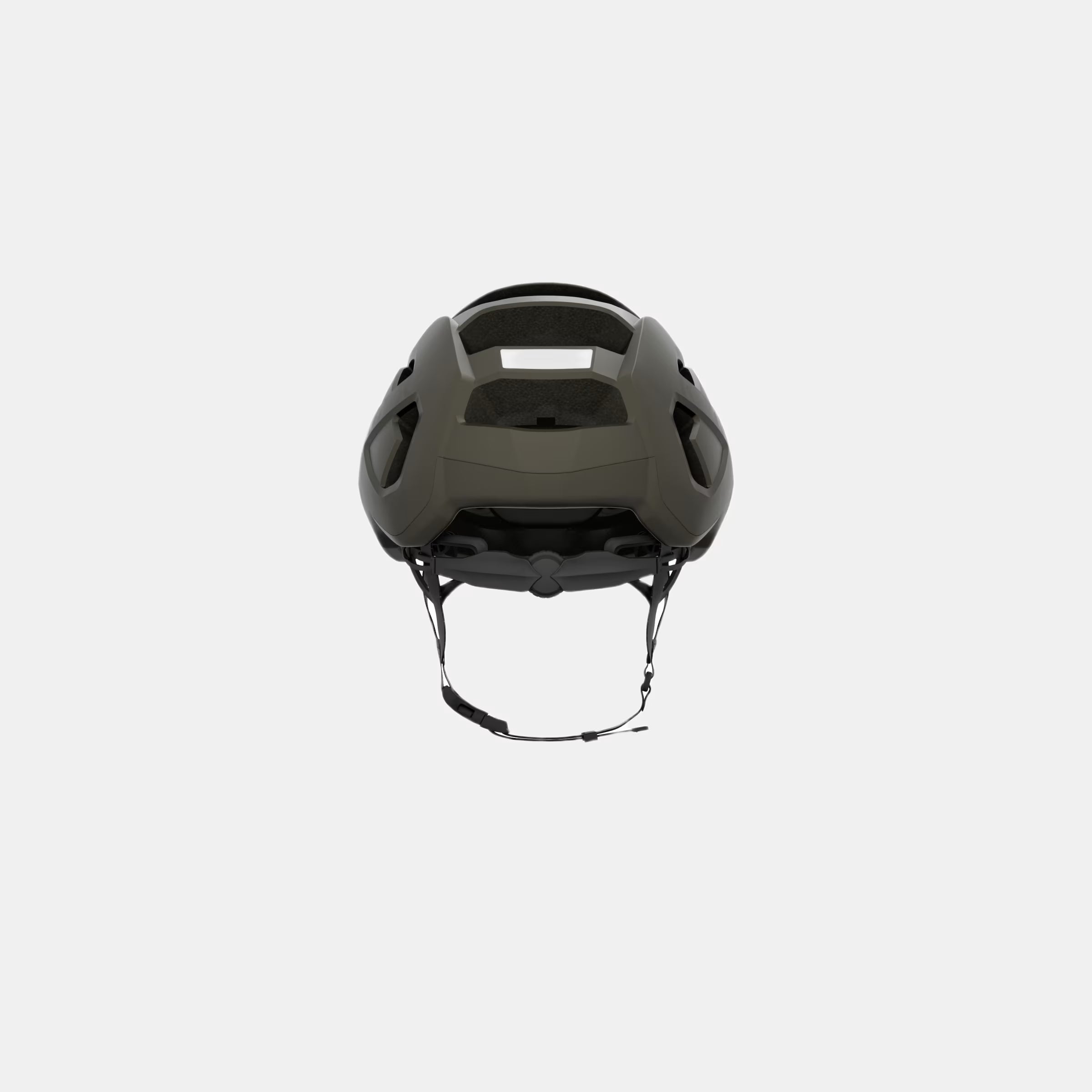 Kask Wasabi Helmet - Jade Matt rear view showing adjustable vent and secure chin strap design for all-season use