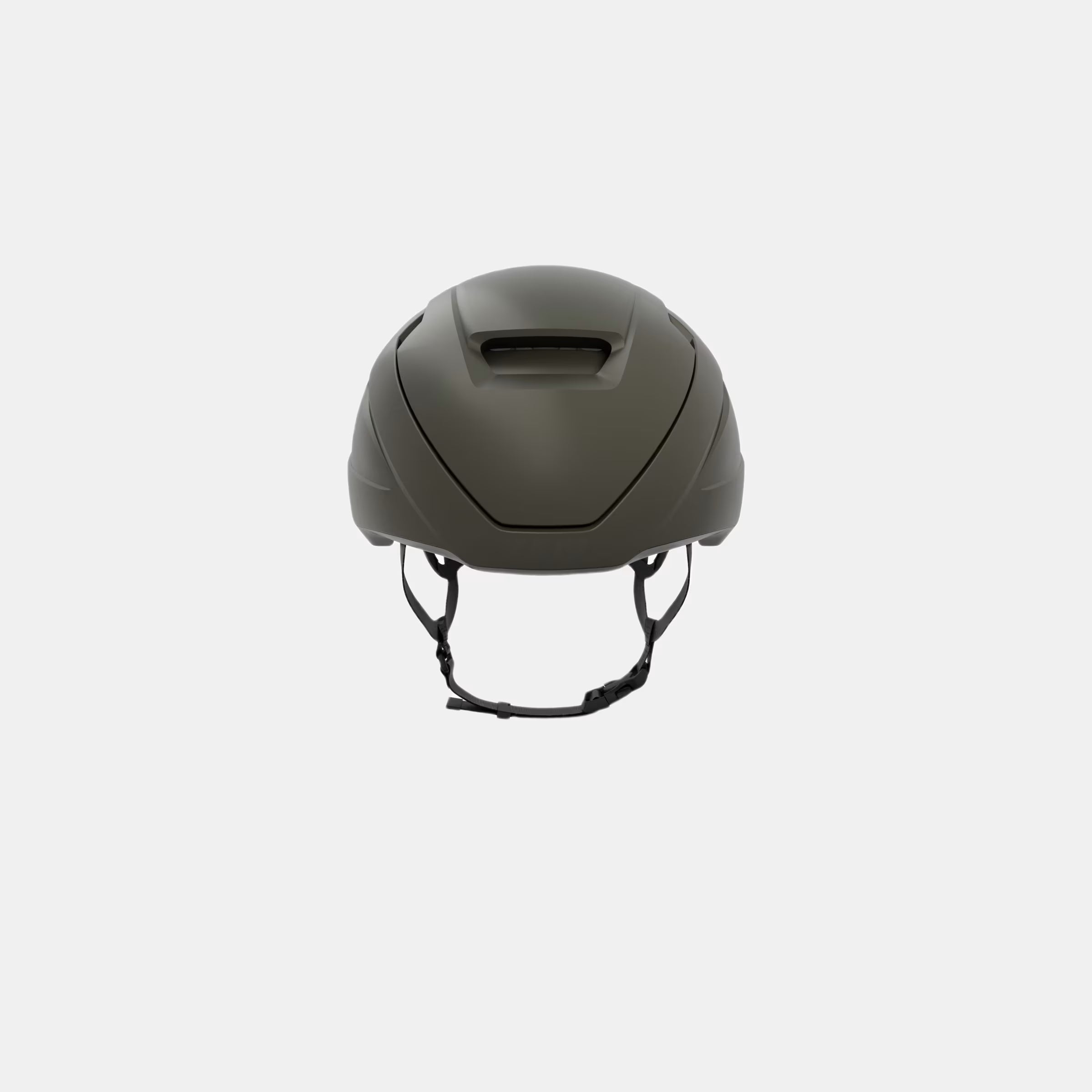 Kask Wasabi Helmet - Jade Matt front view showing adjustable central vent and sleek matte finish design