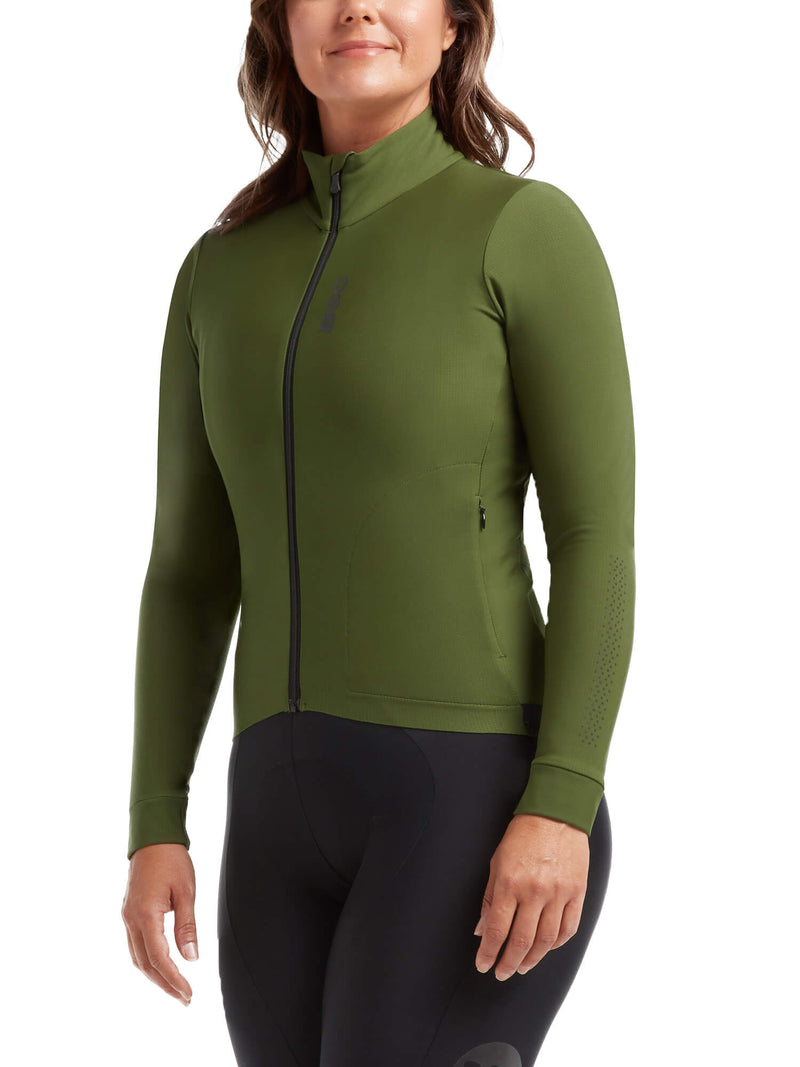 Black Sheep Cycling Elements Long Sleeve Thermal Jersey - Women&
