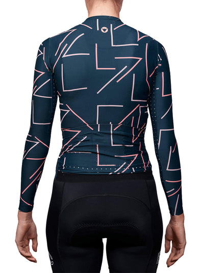 Black Sheep Cycling Women's WMN Long Sleeve Jersey - Slate