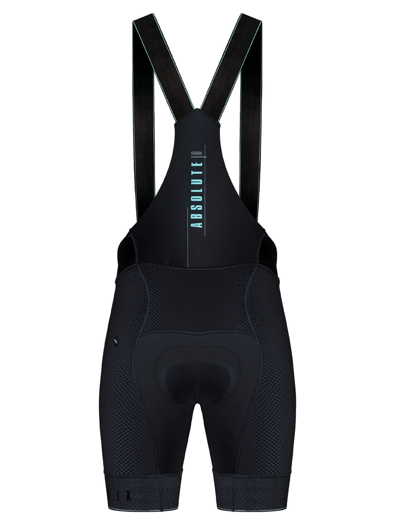 GOBIK Absolute 5.0 K10 Bib Shorts - Men's in black with mesh panels and padded cycling chamois for performance comfort